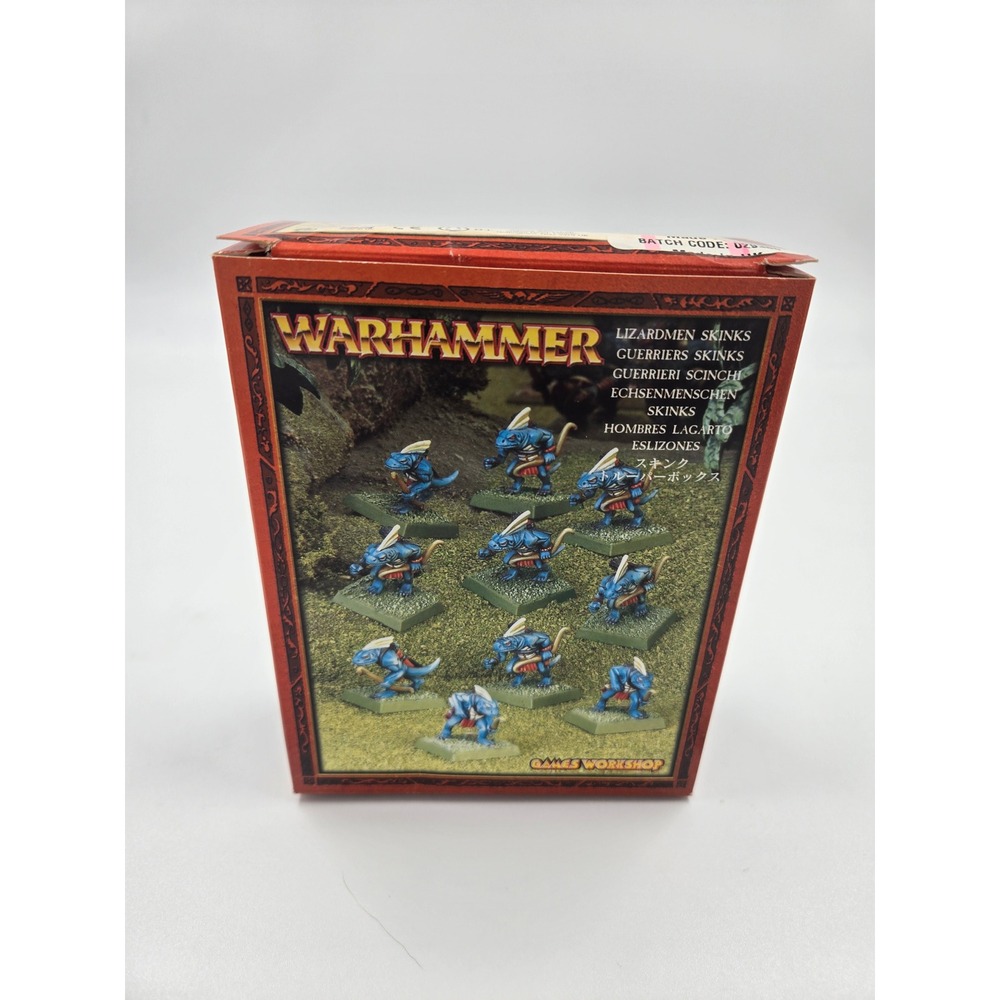 Lizardmen Skinks Warhammer Old World 2008 - Complete & Unpainted NIB